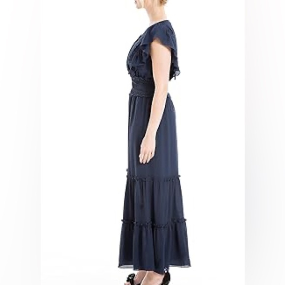 Max Studio Deep Blue Maxi Dress size S - Picture 3 of 6